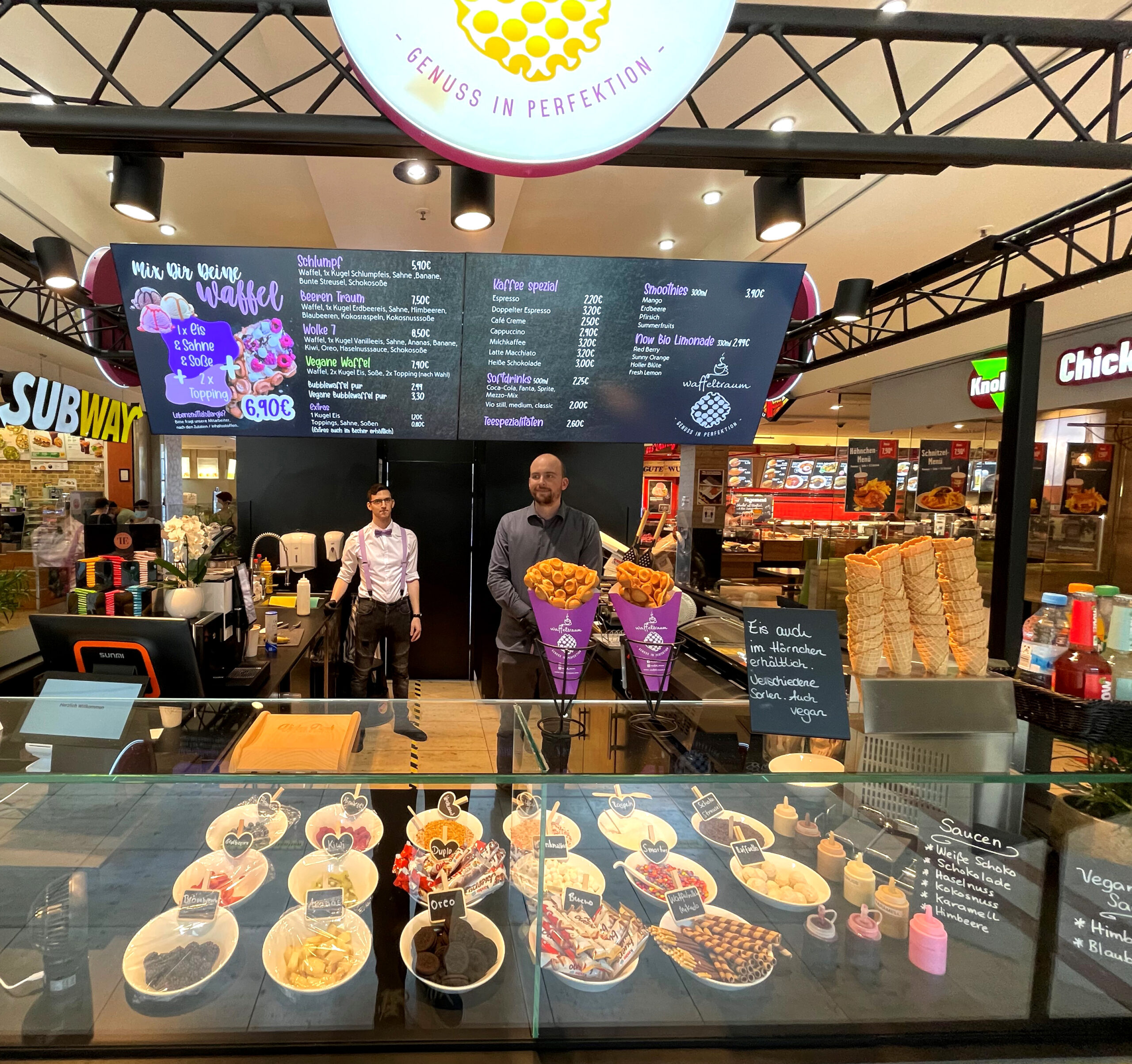 Bubble Waffelkiosk in Erfurt