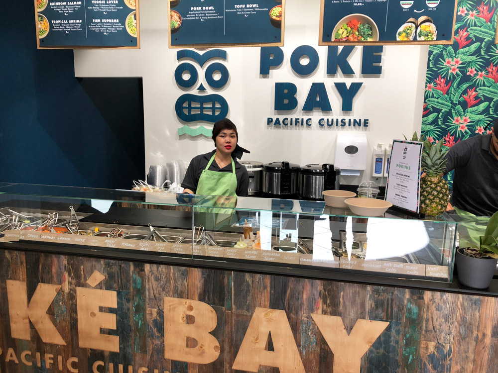 Ladenbau, Planung und Konzept für Poké Bay