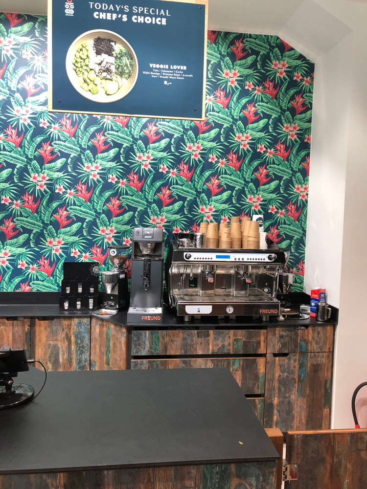 Ladenbau, Planung und Konzept für Poké Bay