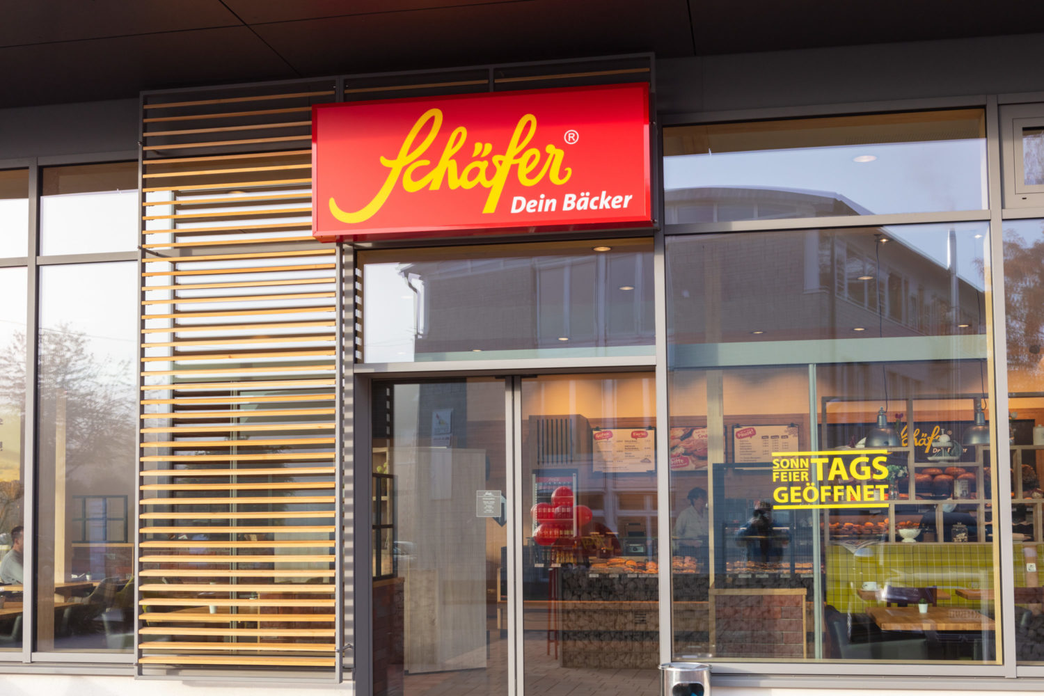 Freestander Bäckerei Schäfer Hdamar