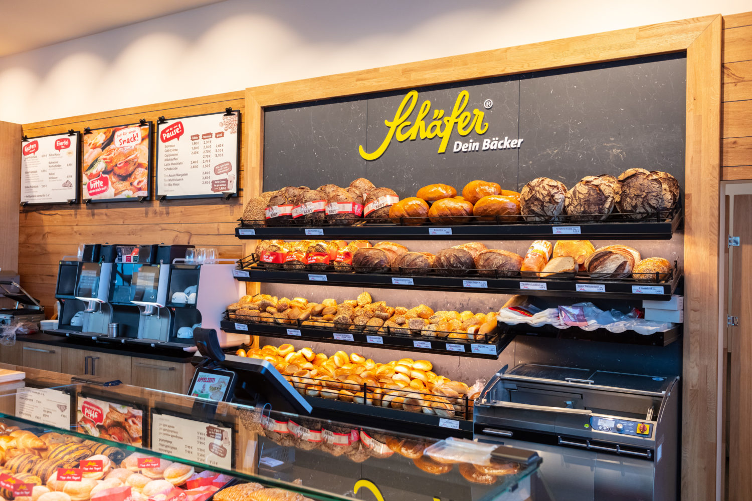 Freestander Bäckerei Schäfer Hdamar